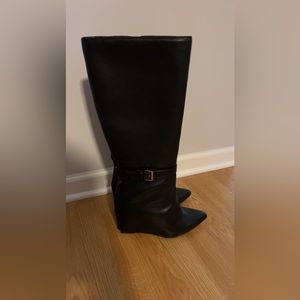 Cute Knee High Wedge Boots!!